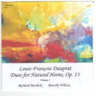 CD 9 Dauprat Duets Op. 13