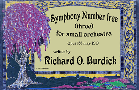 Burdick's Symphony No. 3 cover