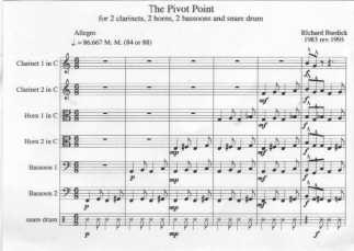 Burdick's "The Pivot Point" Op. 20 