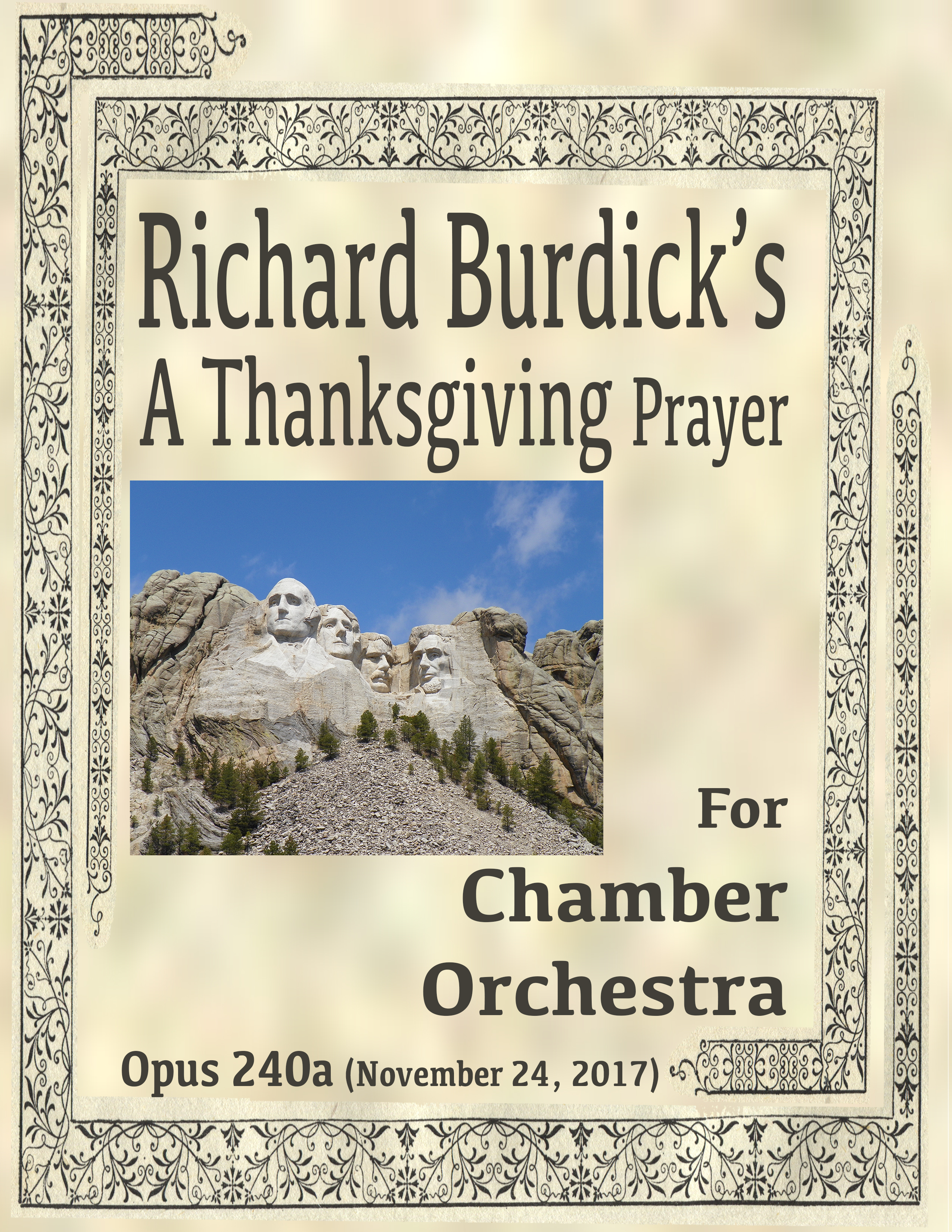Burdick's Op. 240a cover