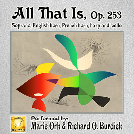 CD cover for Burdick's Op. 253