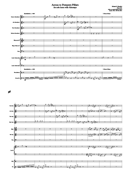 Burdick's Op. 261 score page 1