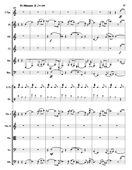 Richard Burdick, Chamber Symphony No. 14 M. 4, Op. 314