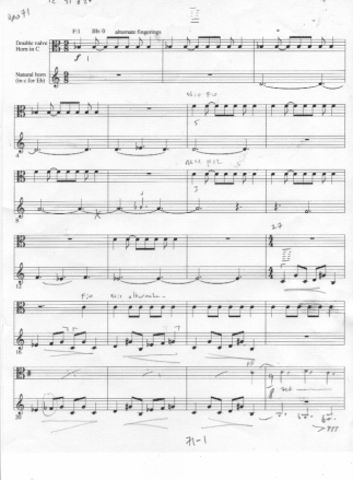 Richard Burdick's Sonatina for two horns, opus 71