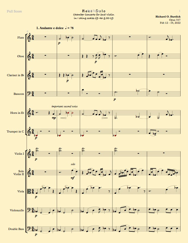 Burdicks Hans' solo Op. 317