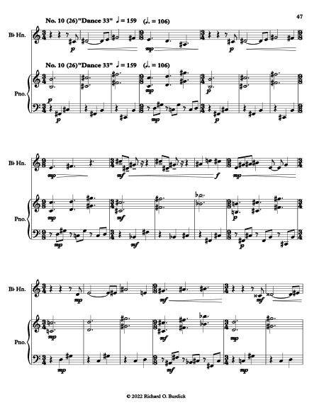 Handsome Horn solos vol. 2, Op. 321 movement 10