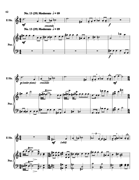 Handsome Horn solos vol. 2, Op. 321 movement 13