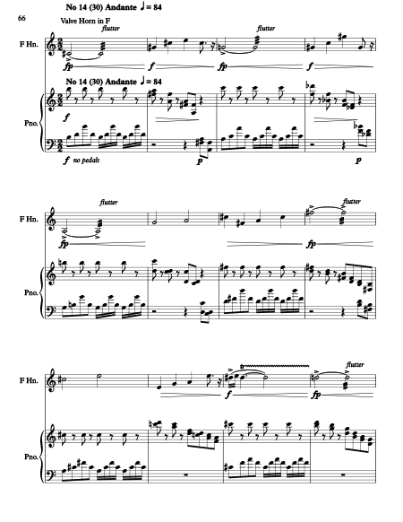 Handsome Horn solos vol. 2, Op. 321 movement 14