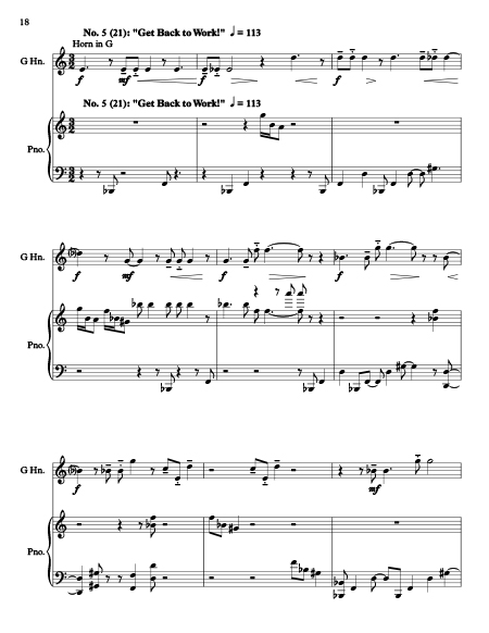Handsome Horn solos vol. 2, Op. 321 movement 5