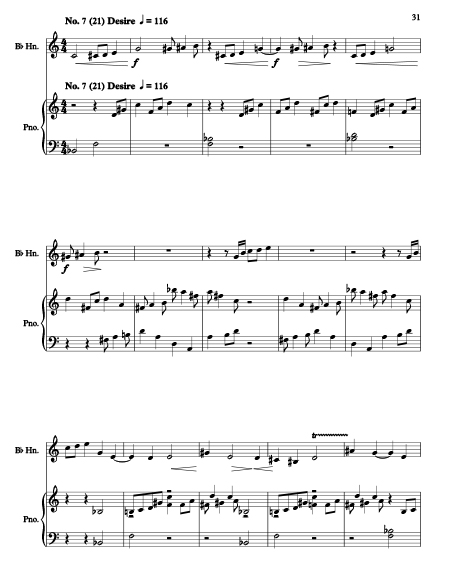 Handsome Horn solos vol. 2, Op. 321 movement 7
