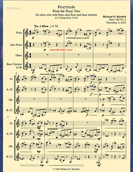 Burdick's Opus 342 M. 1. Pg 2 sheet music